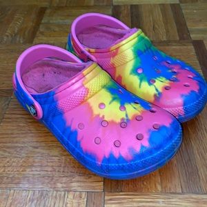 Crocs Classic Lined Tie-Dye Graphic Clog